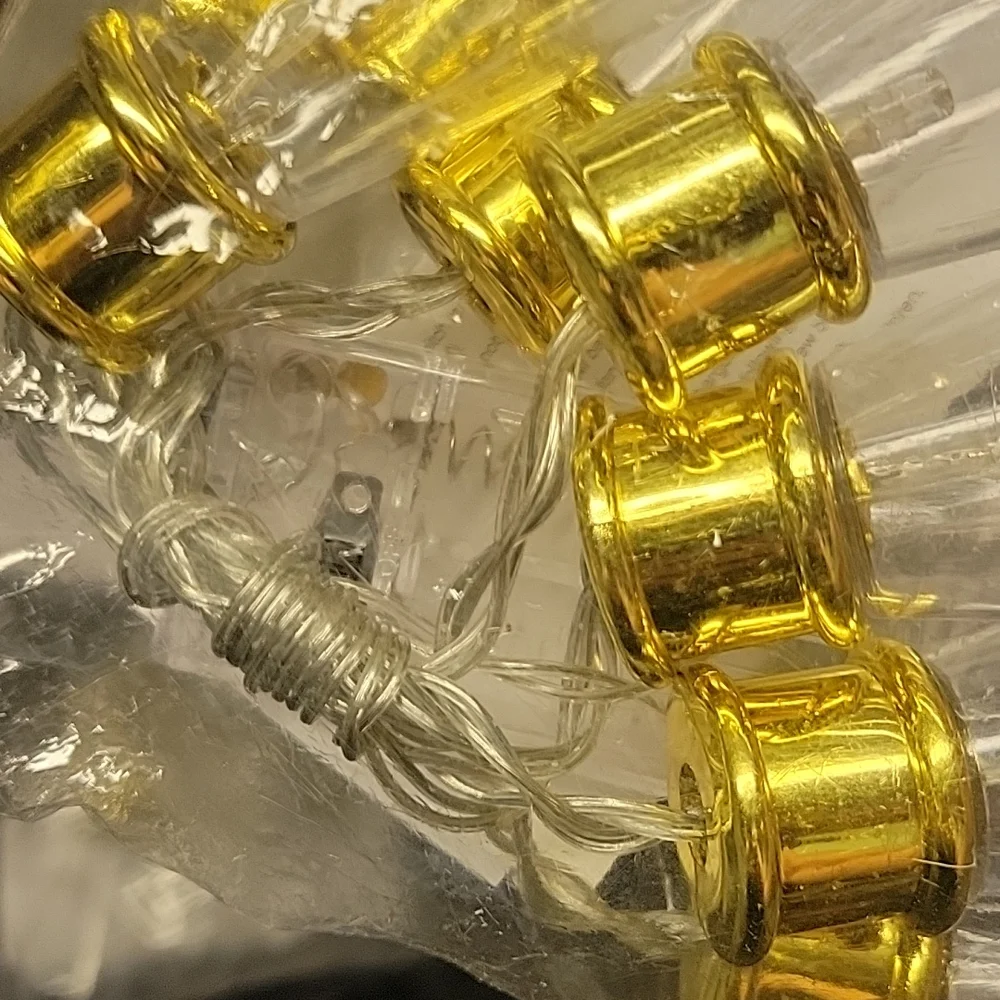 5 For 25.00/1 Set/String Lights/New in bags,batteries Needed